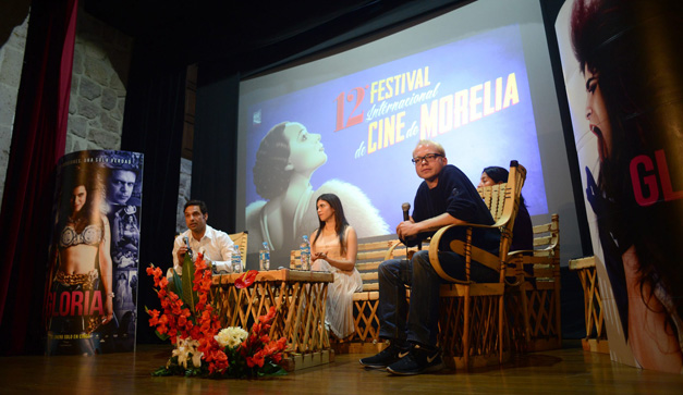 Matthias Ehrenberg, Christian Keller y Sofía Espinosa: productor, director y protagonista de Gloria.