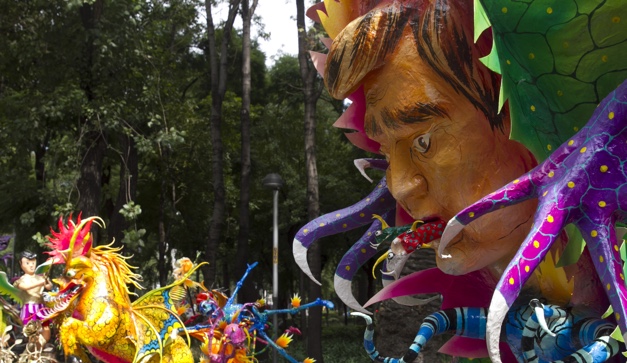 Los alebrijes en Reforma