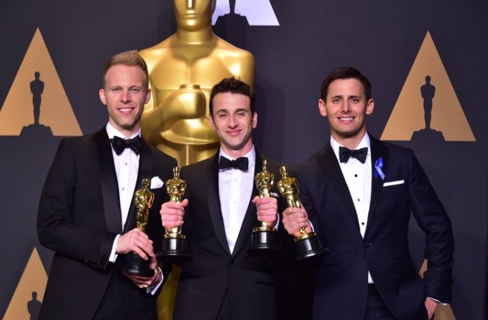 US-OSCARS-PRESSROOM