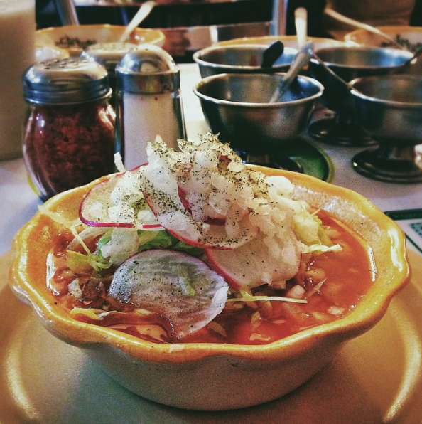 El infalible pozole de Casa de Toño