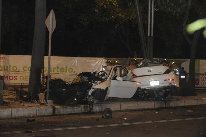 Accidente BMW Reforma Accidente BMW Reforma