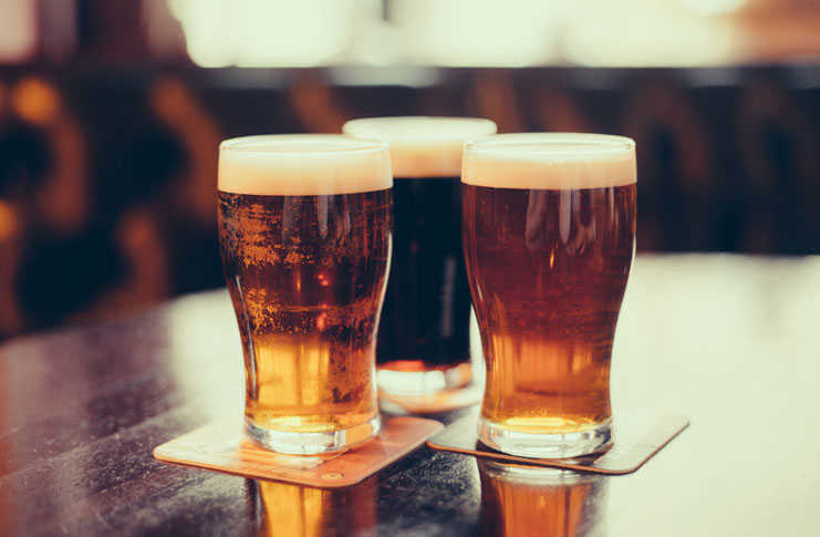 Trío de cervezas artesanales