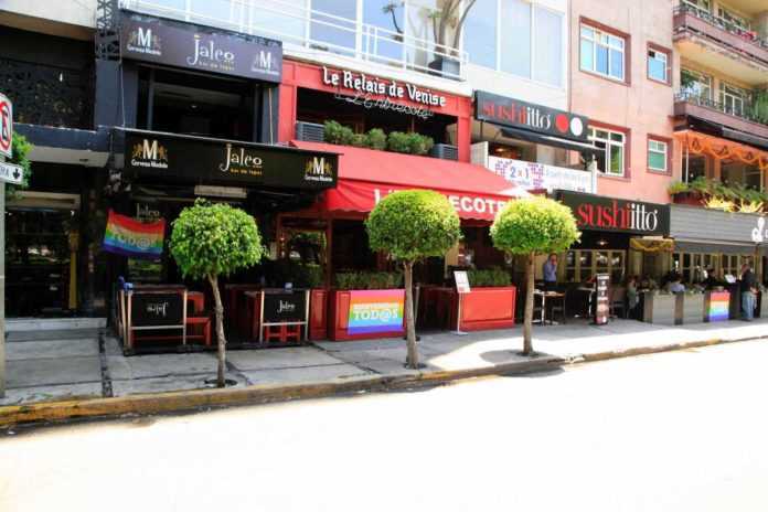 Polanquito bares bandera gay Polanquito bares bandera gay
