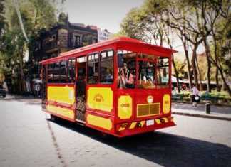 Súbete al tranvía y haz un recorrido mezcalero por la ciudad recorrido de mezcales