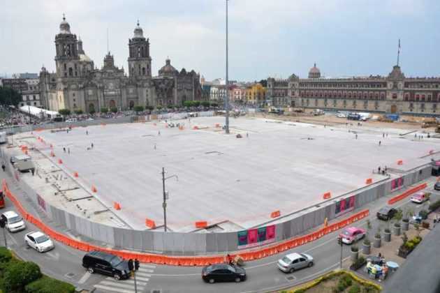 zócalo obras panoramica