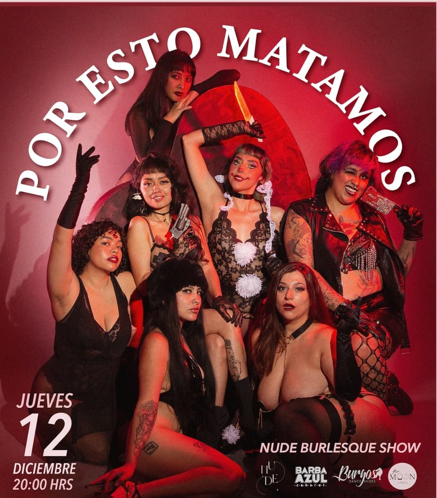 Chilango Barba Azul Cabaret Presentar El Debut De Nude Burlesque