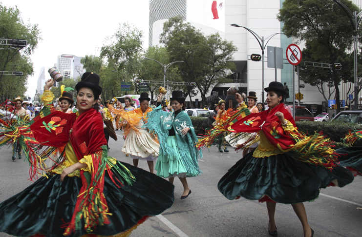 desfile india