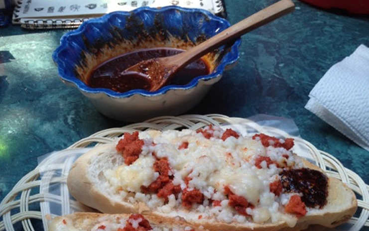 Molletes El Cenote Azul