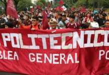 ¡Aléjate de Reforma! Hay marcha de alumnos del Poli alumnos del ipn