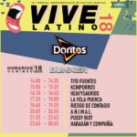 Horarios del Vive Latino 2018