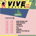 Horarios del Vive Latino 2018