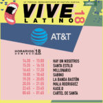 Horarios del Vive Latino 2018