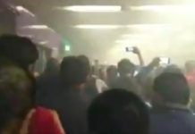 Desalojan a usuarios por humo en la Línea 3 del Metro caos en la línea 3 del metro