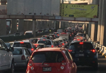 Caos en periférico Norte