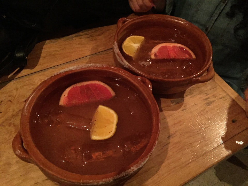 bebidas con mezcal