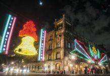 Así será el alumbrado de fiestas patrias en el Zócalo