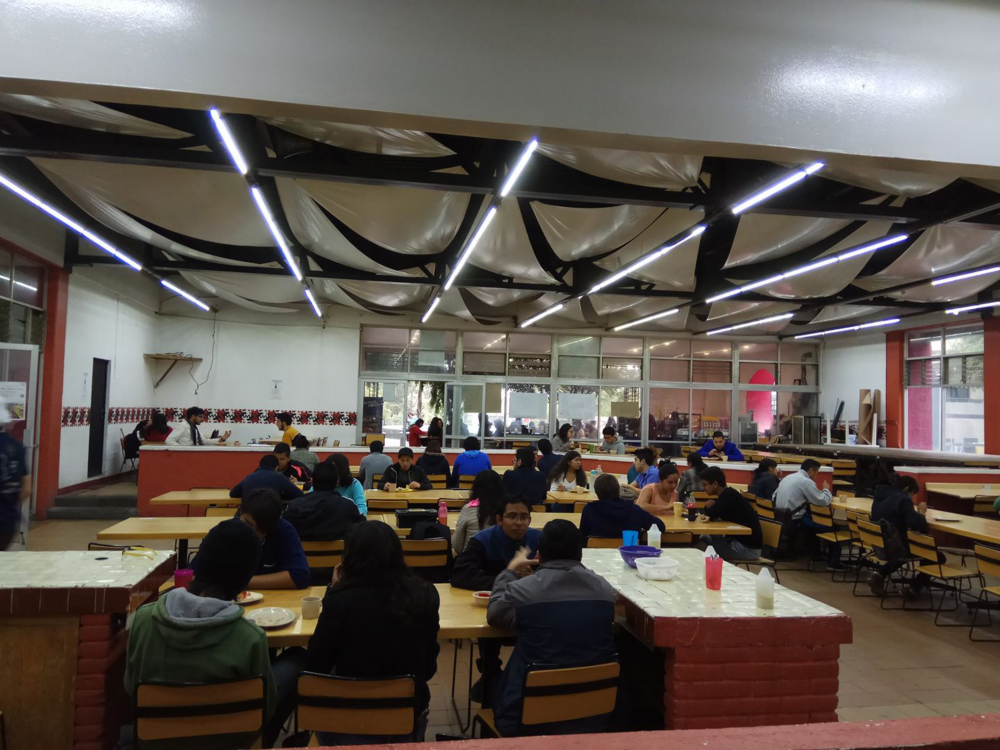 lugares para comer en CU
