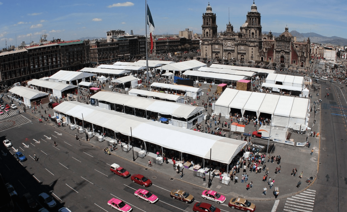 Feria del Libro 2018 en el Zócalo