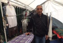 El planchador que a un año del 19S sigue en pie de lucha Senor planchador narvarte