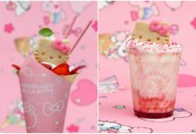 FRAPPÉ Y HELADO DE HELLO KITTY