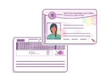 código qr en la credencial del INE