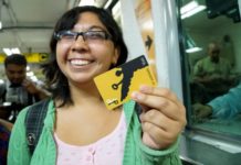 Tarjeta de prepago para el transporte