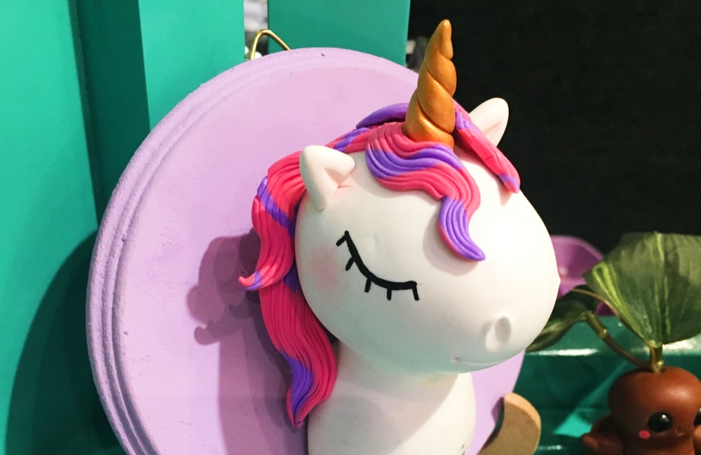 artesanía de unicornio