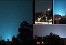 La explicación de los extraños destellos en la CDMX Luces en el cielo de la cdmx