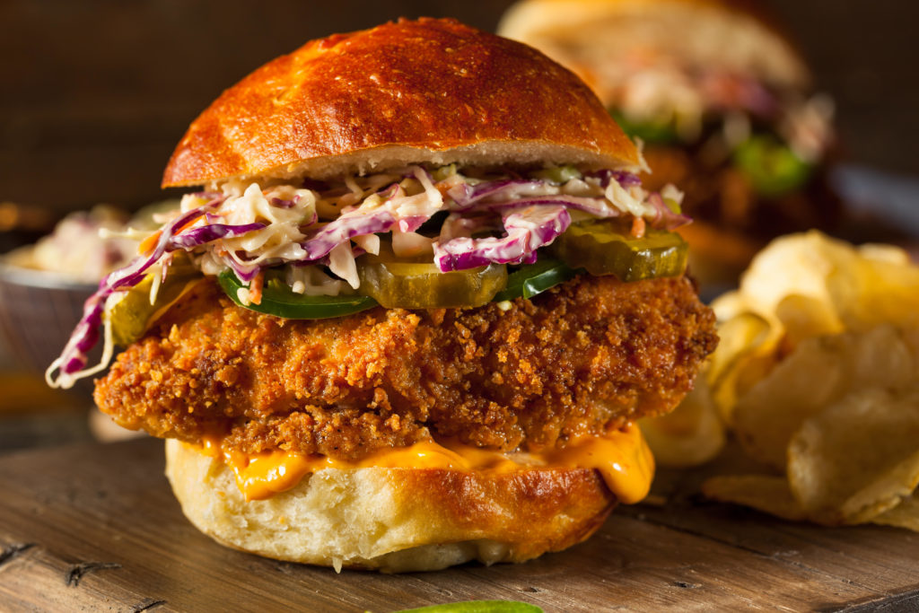 Pollo frito estilo KFC: Los mejores sándwiches de pollo 