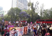 Marcha por el Dia de la Mujer