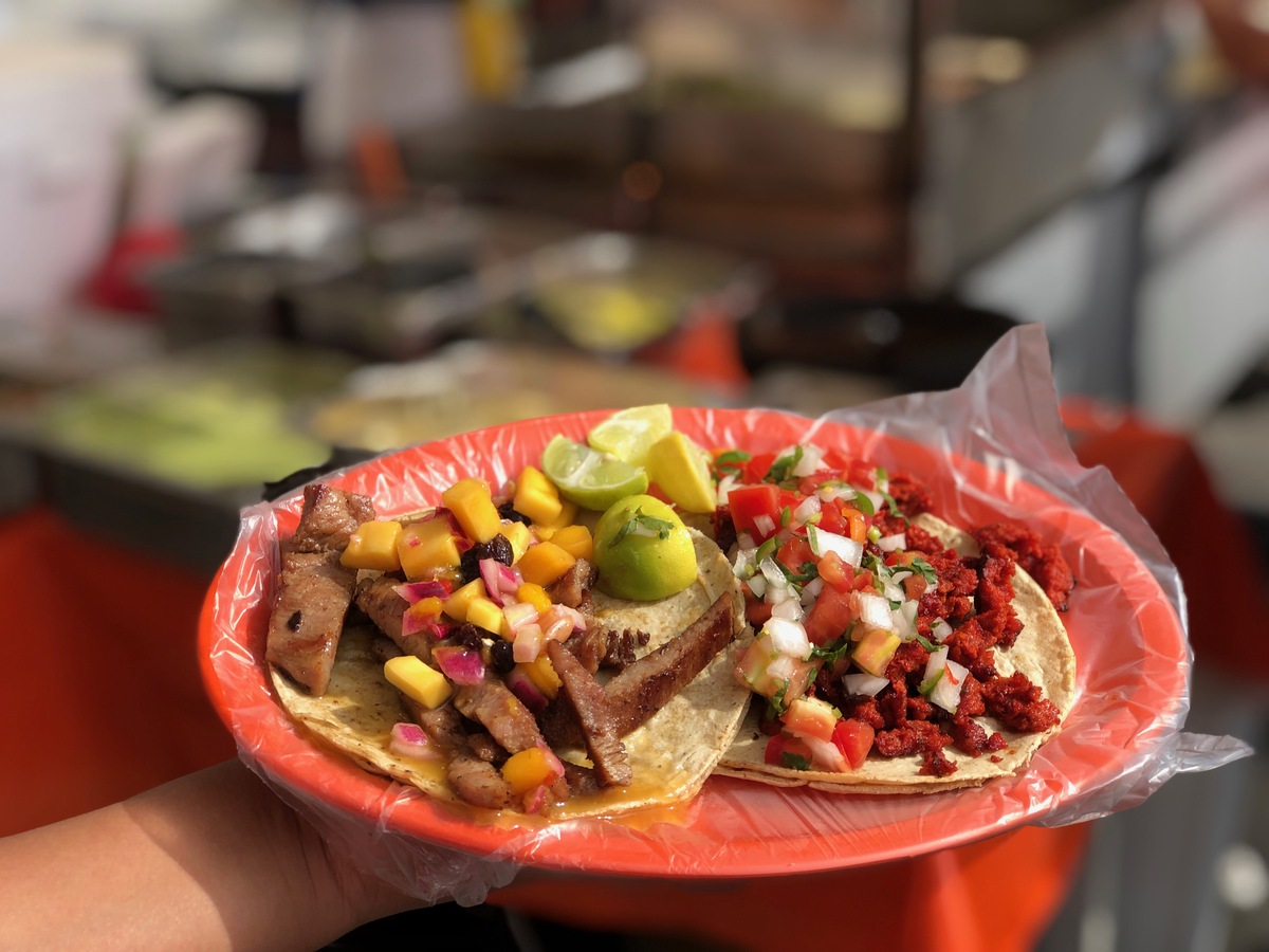 Quesadillas de harina gigantes