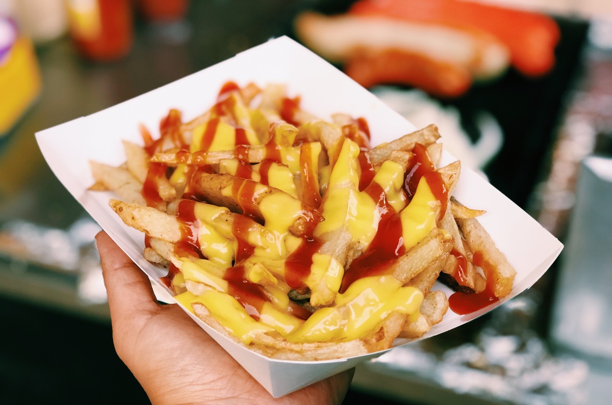 Hot dogs blancos en Big Foot Sausages