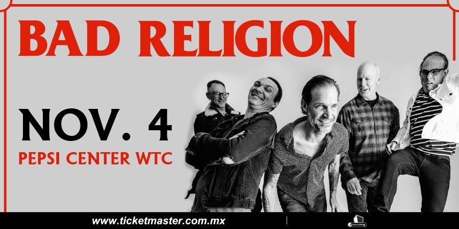 Bad Religion regresa a México poster
