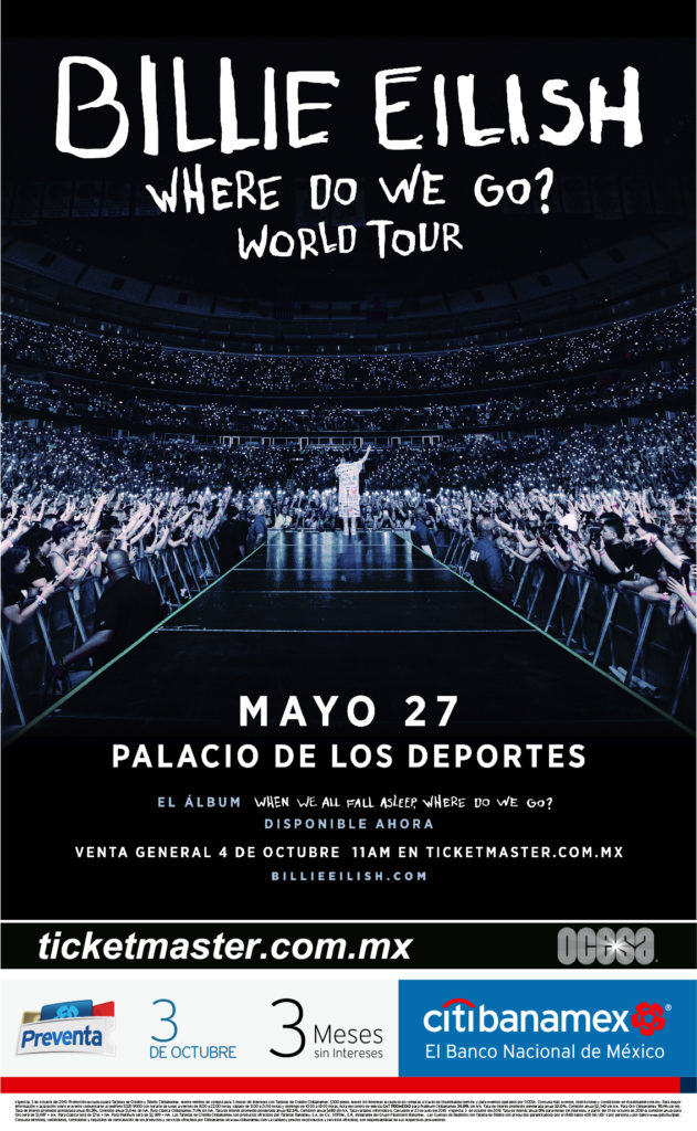 Billie Eilish en México poster