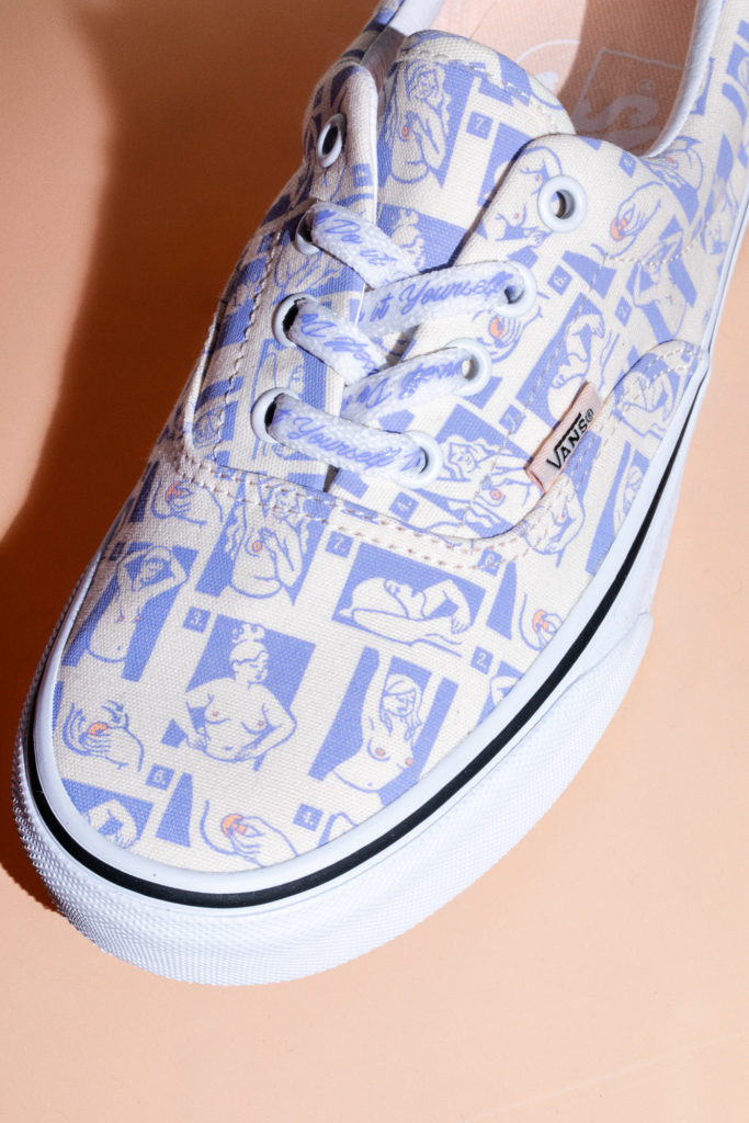 Cáncer de Mama por Vans slip on