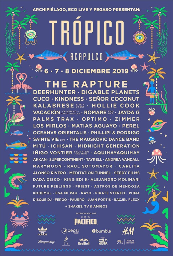 cartel del festival Trópico 2019 poster