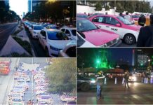 afectaciones por la marcha de taxistas