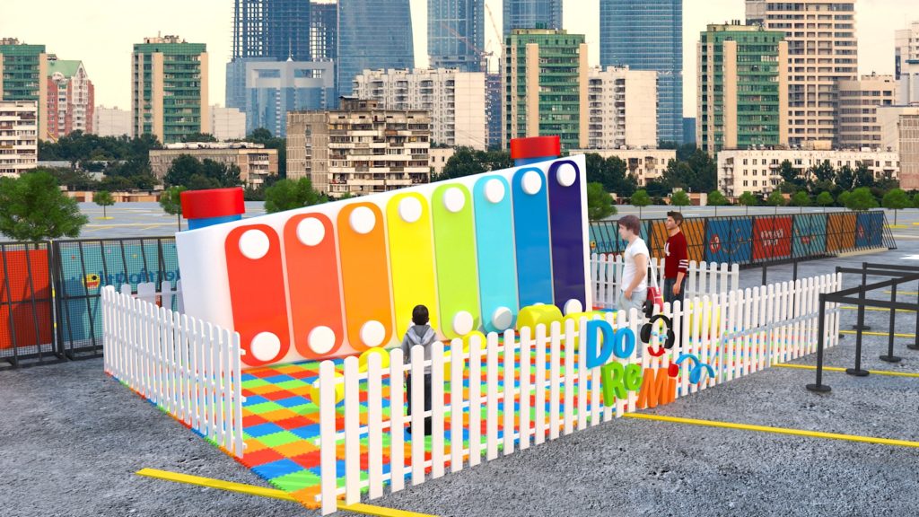 Divertipatio de Fisher-Price