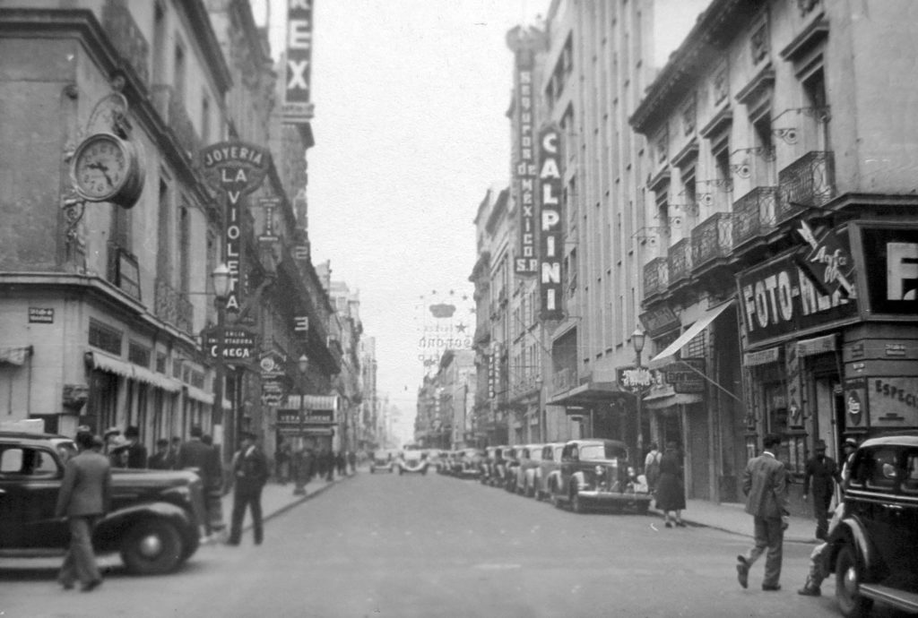 Cabeza de león en Madero