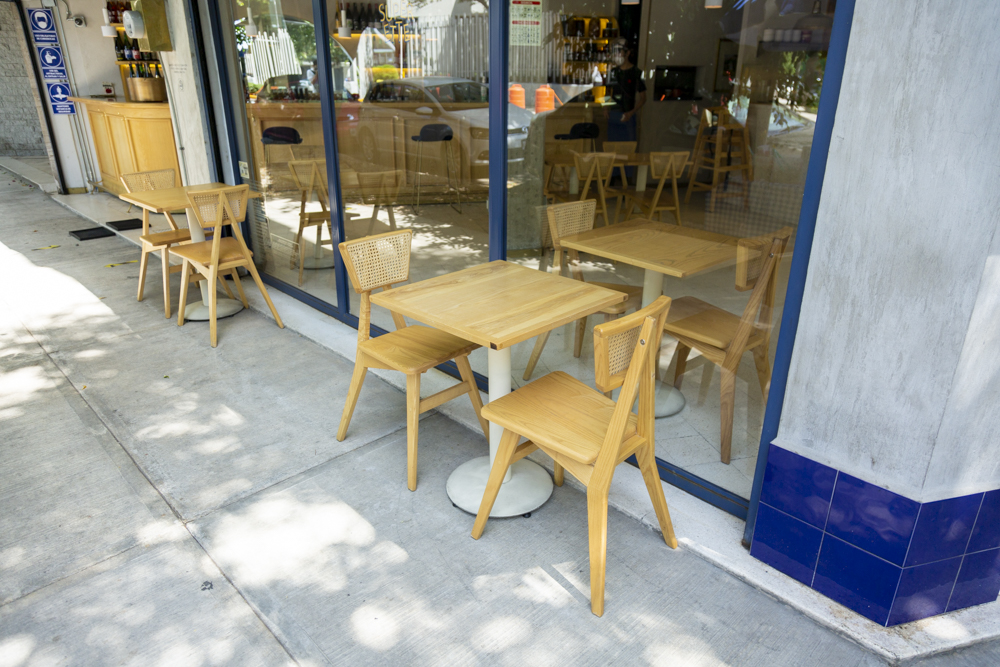 restaurantes al aire libre en CDMX