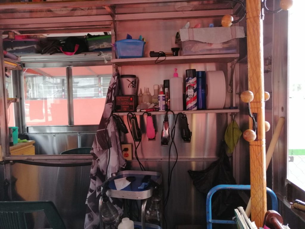 Peluquería en la nueva normalidad. Un paisaje solitario