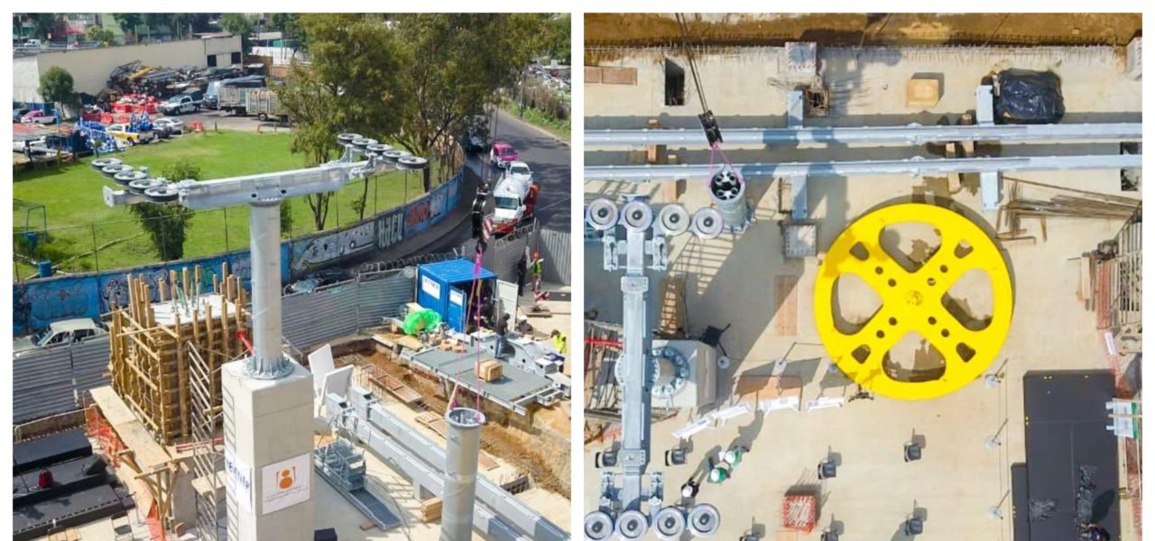 chilango - Así van las obras de la Línea 2 del Cablebús en Iztapalapa