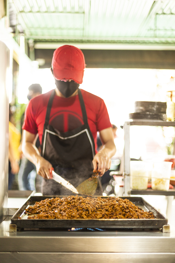 trompo de pastor vegano