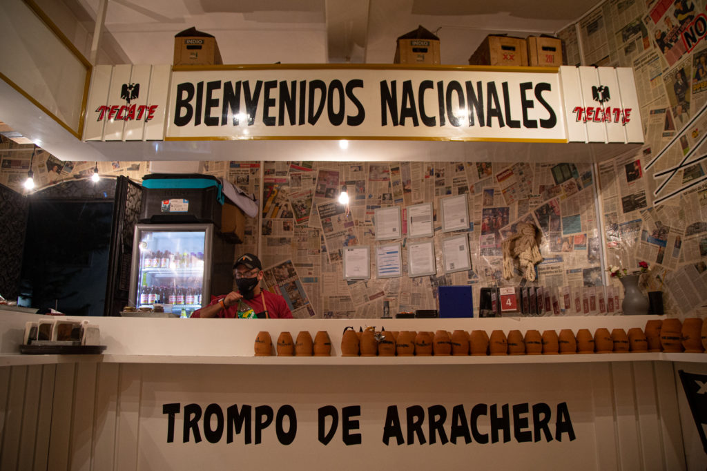 Los Nacionales: trompo de arrachera