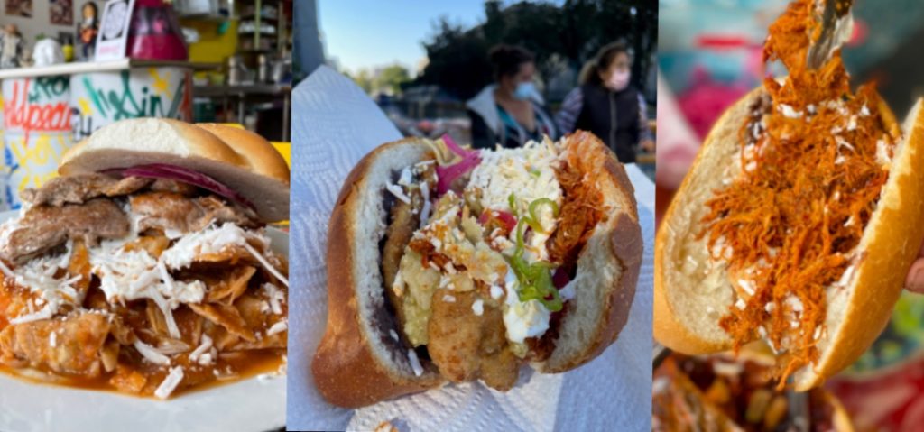tortas de chilaquiles en CDMX