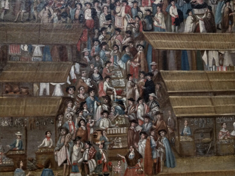 chilango Historia de El Parián, mercado de dos pisos que ocupaba todo