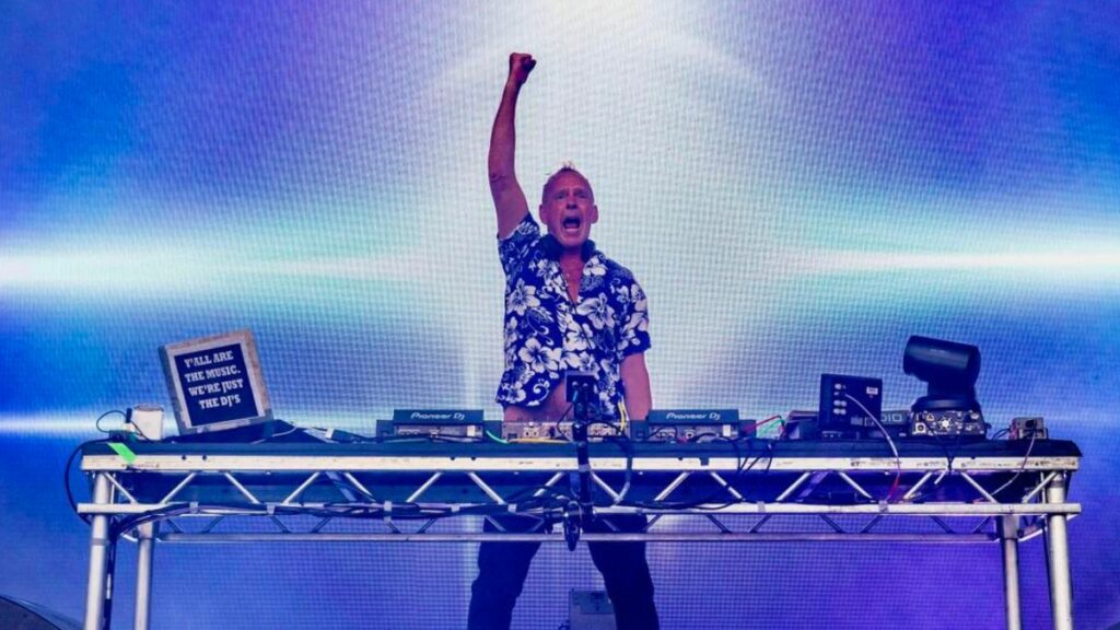 Fatboy Slim en Patrick Miller.