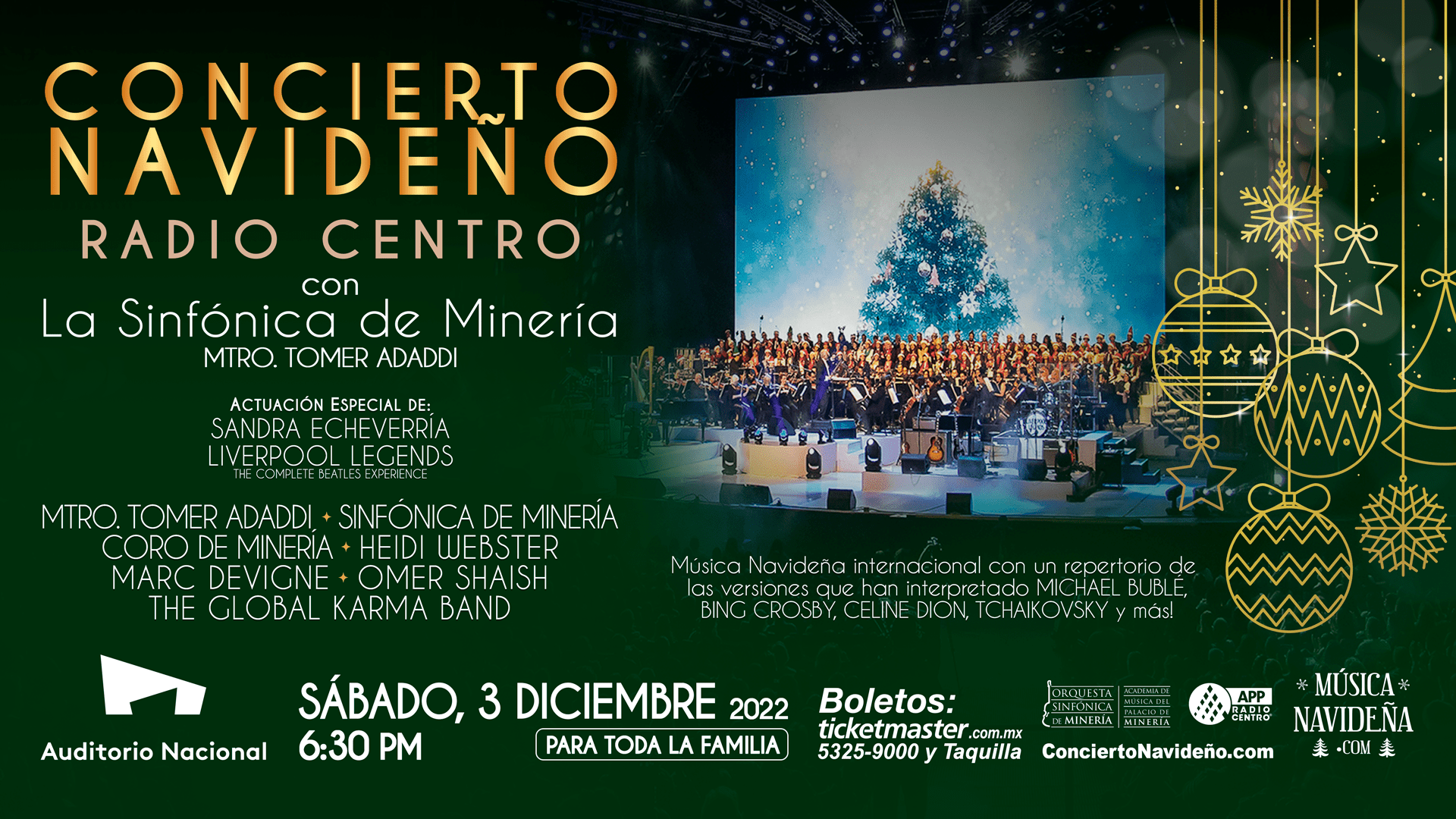 Chilango - Lánzate a estos conciertos navideños llenos de magia y diversión