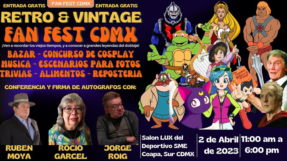 Retro Vintage Fan Fest 2023 CDMX