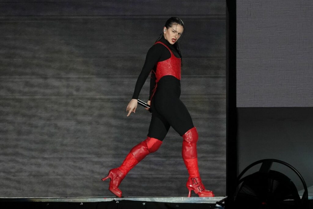 Rosalía en el Zócalo CDMX